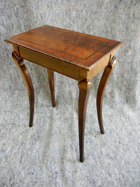 Birds-eye maple table